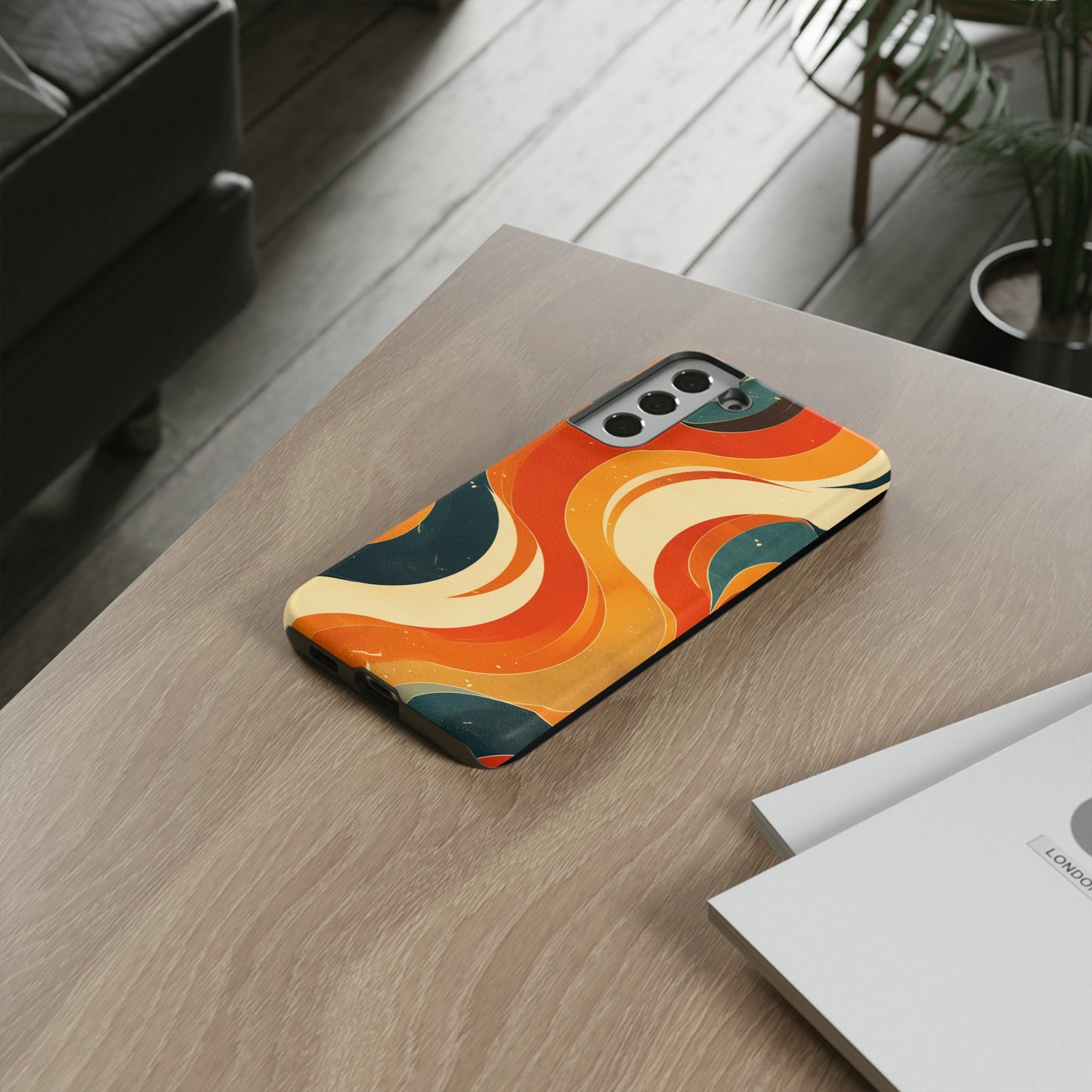 Retro Swirves iPhone Case / Samsung Case