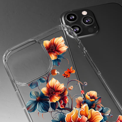 Floral Blooms | Clear iPhone Case / Samsung Case