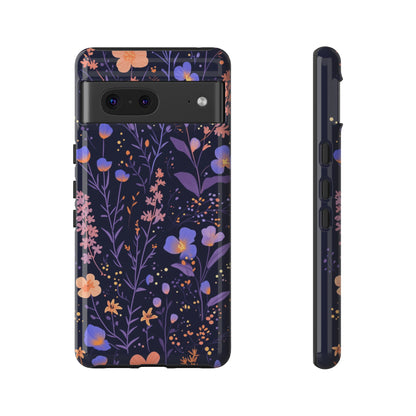 Night Wildflowers iPhone Case / Samsung Case