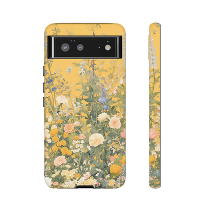 Tall Floral 1970's iPhone Case / Samsung Case