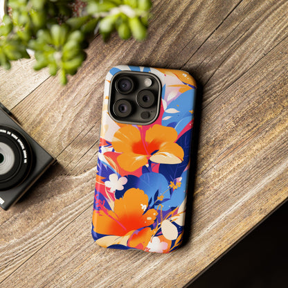 Vintage Abstract Flowers iPhone Case / Samsung Case