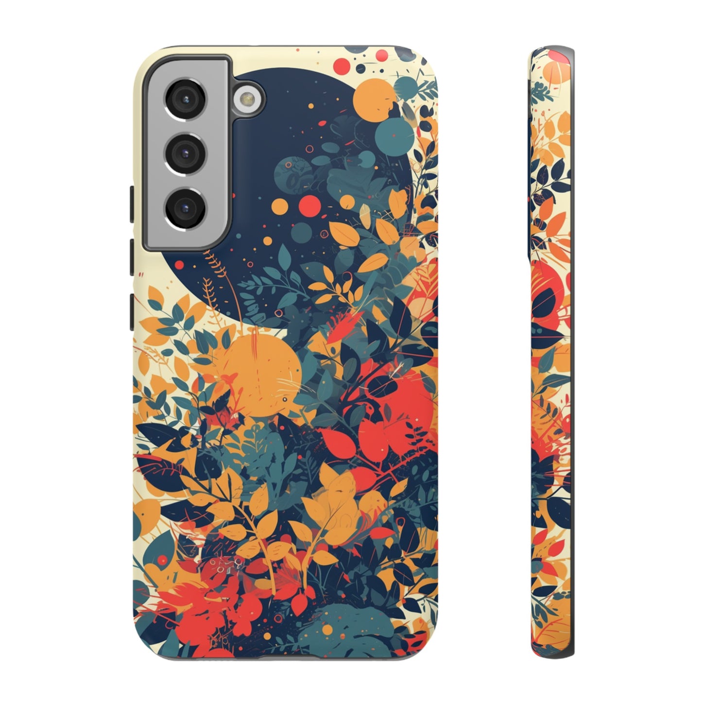 Retro Colorful Floral iPhone Case / Samsung Case