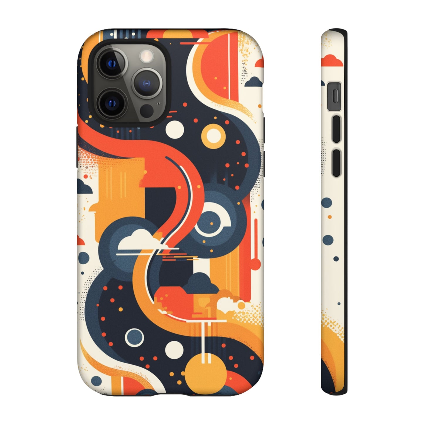 Retro Wandering Roads iPhone Case / Samsung Case