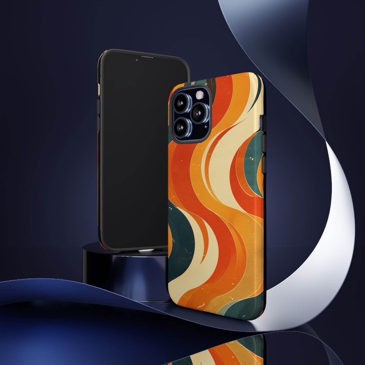 Retro Swirves iPhone Case / Samsung Case