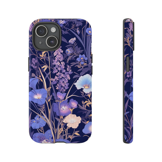 Lush Purple Flowers iPhone Case / Samsung Case