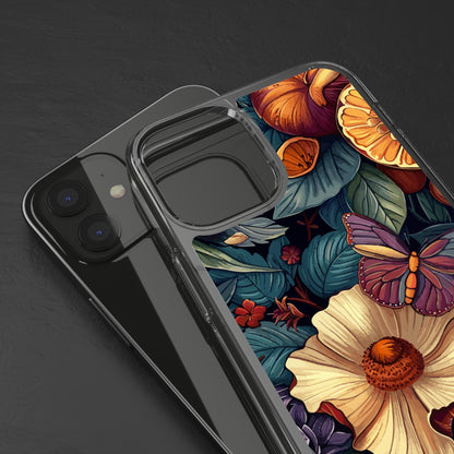 Butterflies and Blooms | Clear iPhone Case / Samsung Case