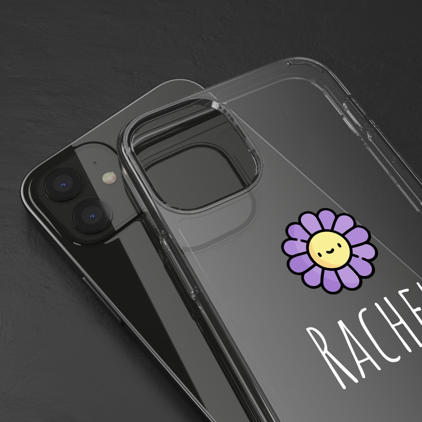 Cute Custom Flower | Clear iPhone Case / Samsung Case