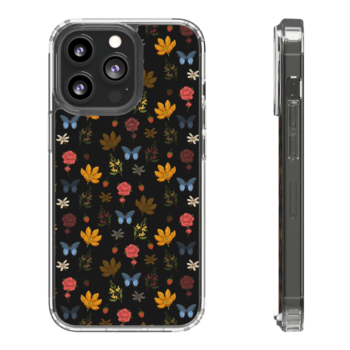 Floral Nature Lovers | Clear iPhone Case / Samsung Case