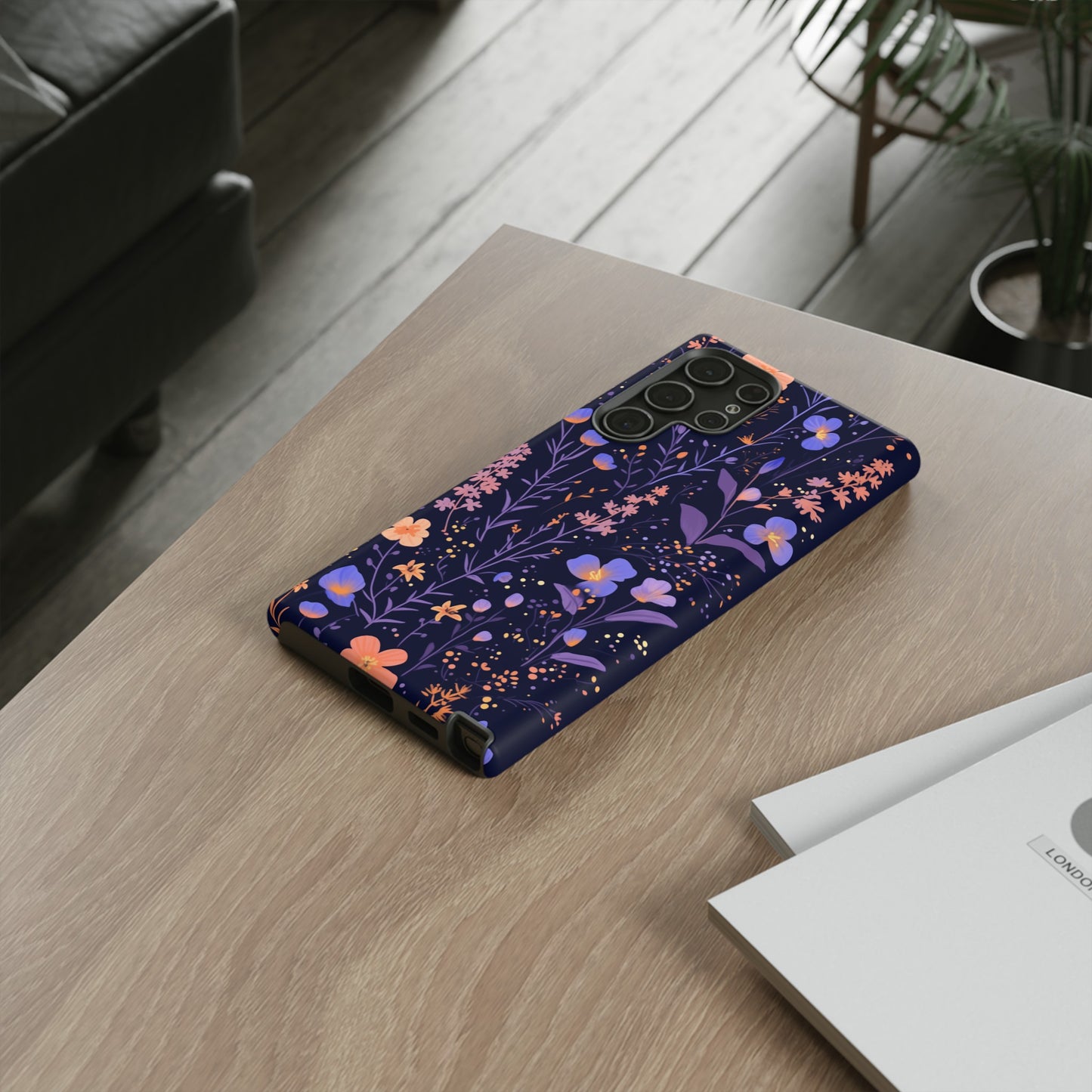 Night Wildflowers iPhone Case / Samsung Case