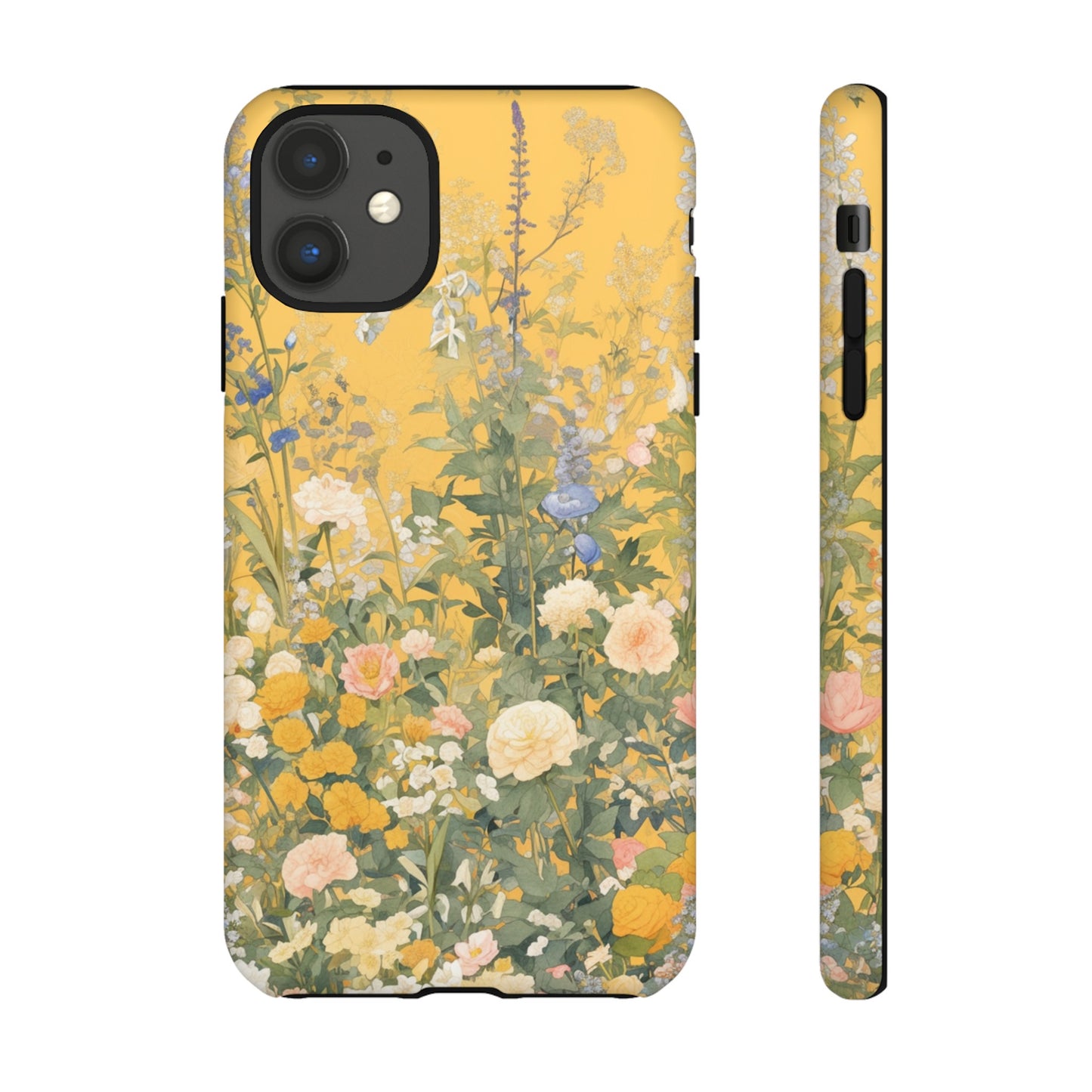 Tall Floral 1970's iPhone Case / Samsung Case