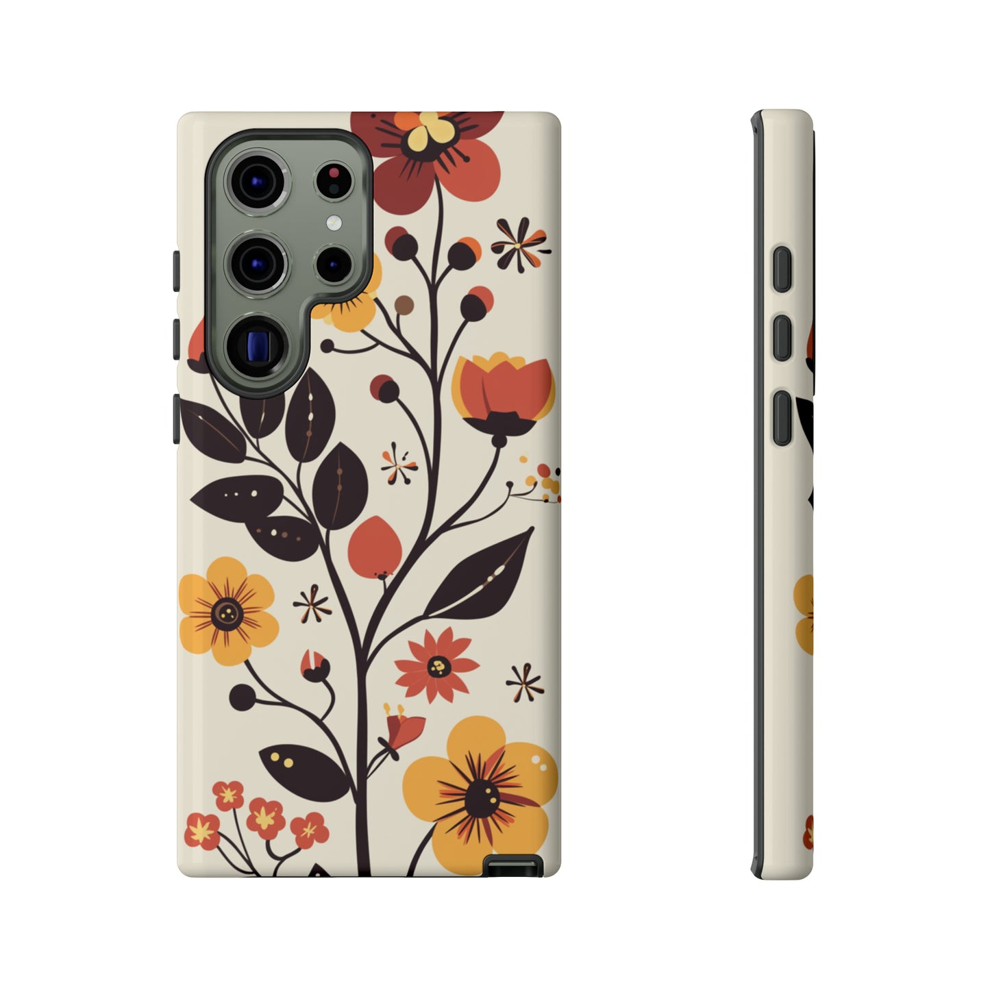 Vector Floral Vines iPhone Case