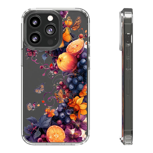 Fruity Splash | Clear iPhone Case / Samsung Case