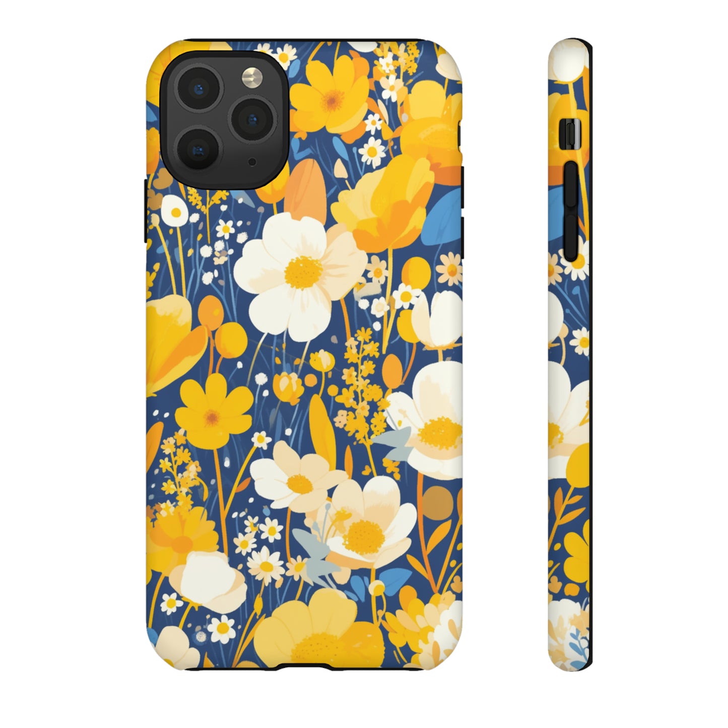 Wildflower Abstract Retro 70s iPhone Case / Samsung Case