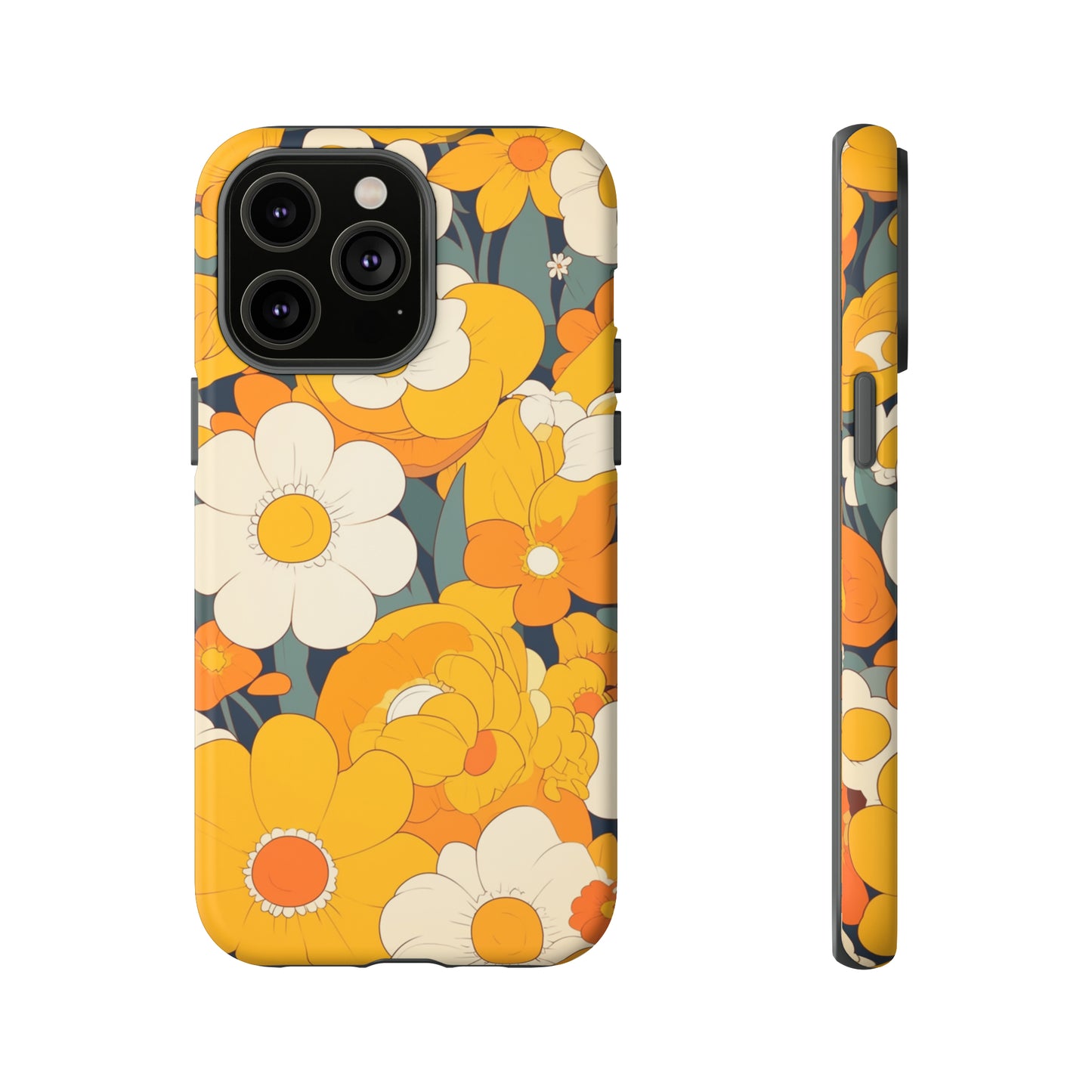 Retro Floral Art iPhone Case / Samsung Case