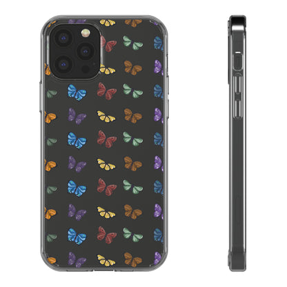 Colorful Butterflies | Clear iPhone Case / Samsung Case