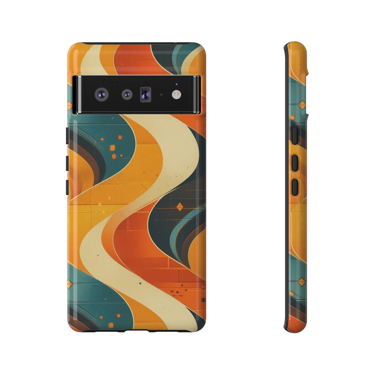 Retro Abstract Staircase iPhone Case / Samsung Case