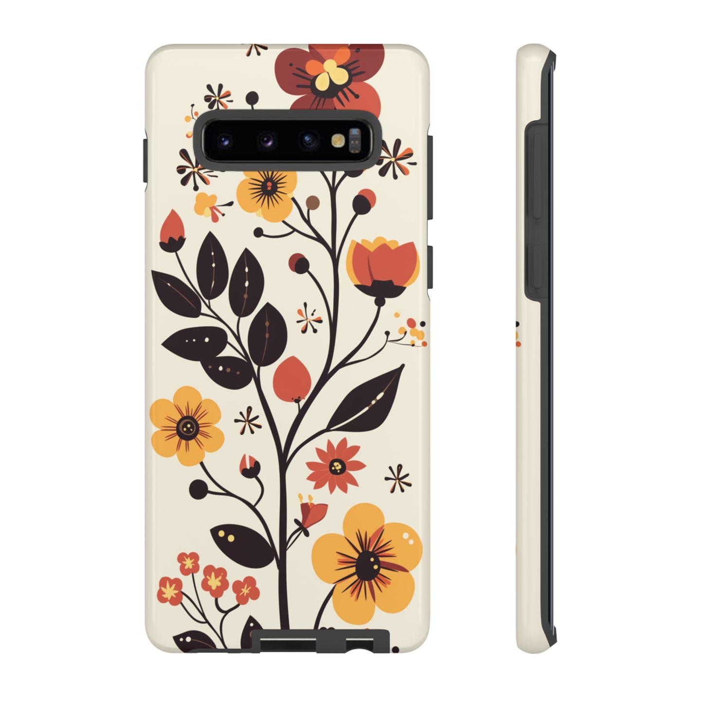 Vector Floral Vines iPhone Case