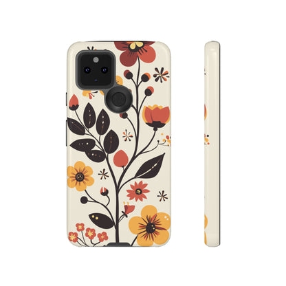 Vector Floral Vines iPhone Case