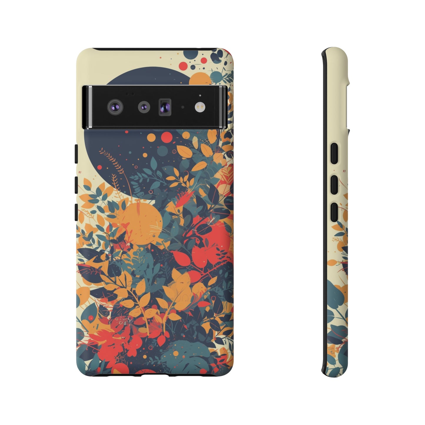 Retro Colorful Floral iPhone Case / Samsung Case