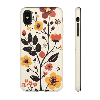 Vector Floral Vines iPhone Case