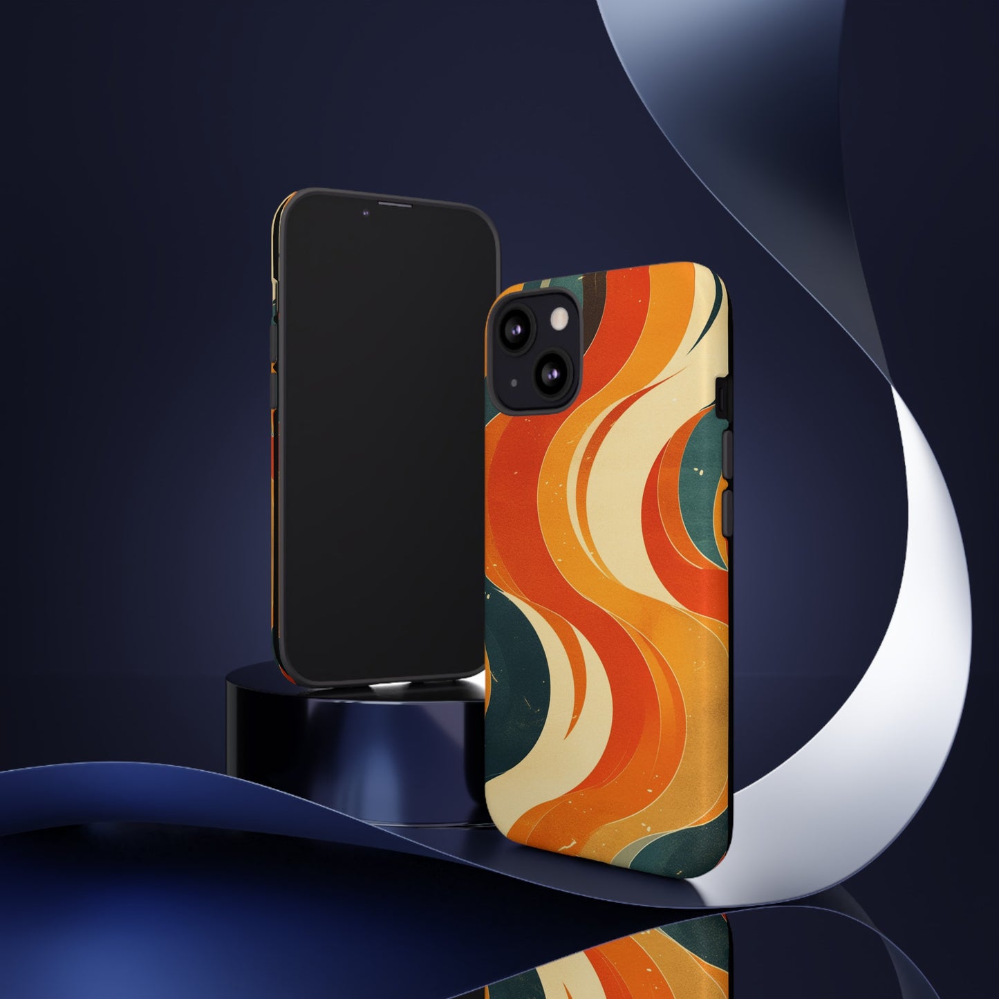 Retro Swirves iPhone Case / Samsung Case