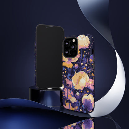 Night Cotton Flowers iPhone Case / Samsung Case