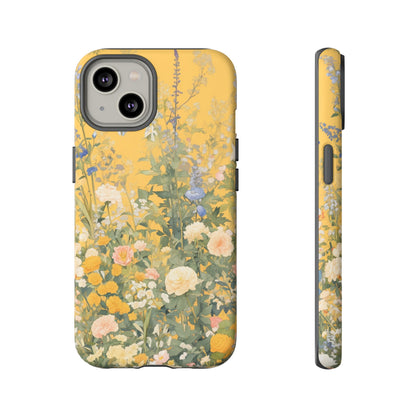 Tall Floral 1970's iPhone Case / Samsung Case