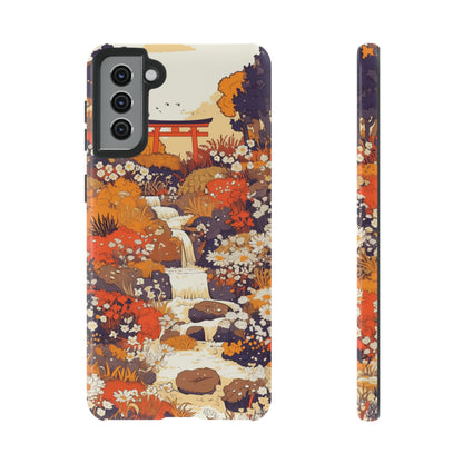 Rising Mountains & Rapid Rivers, Wildflower iPhone Case