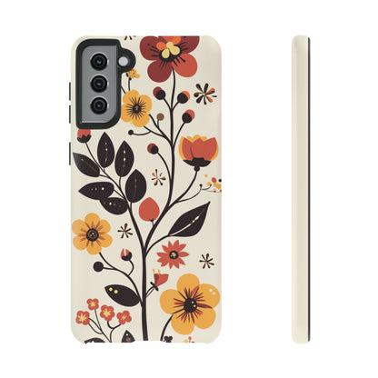 Vector Floral Vines iPhone Case