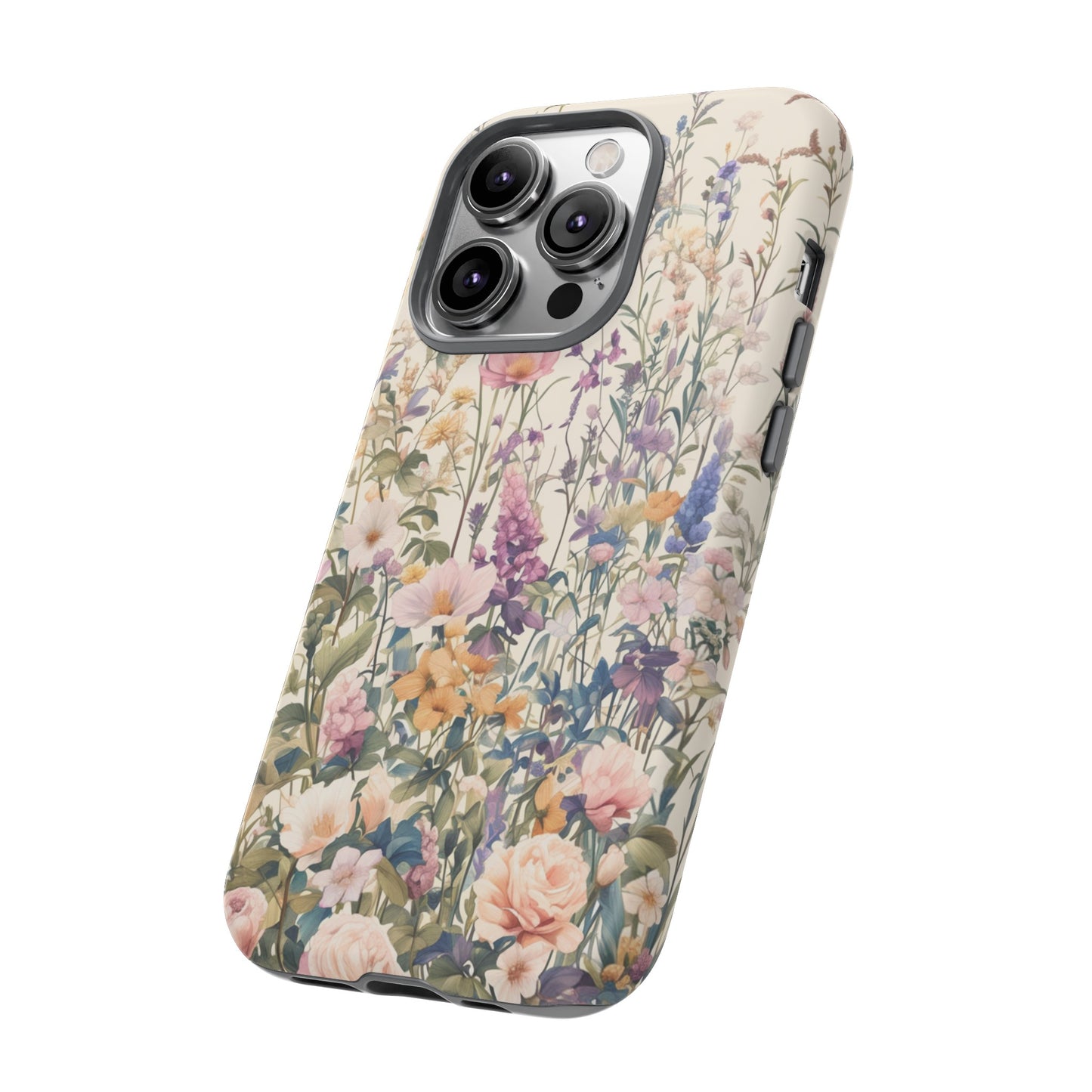 Tall Vintage Wildflowers iPhone Case / Samsung Case