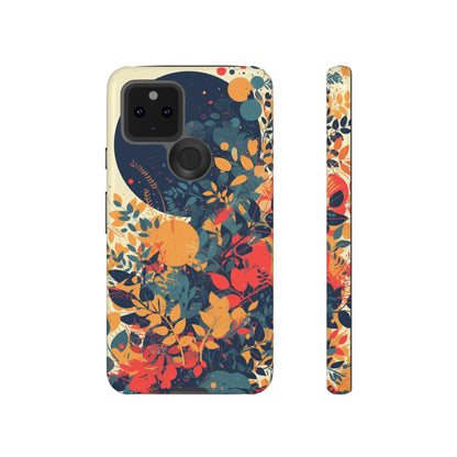 Retro Colorful Floral iPhone Case / Samsung Case