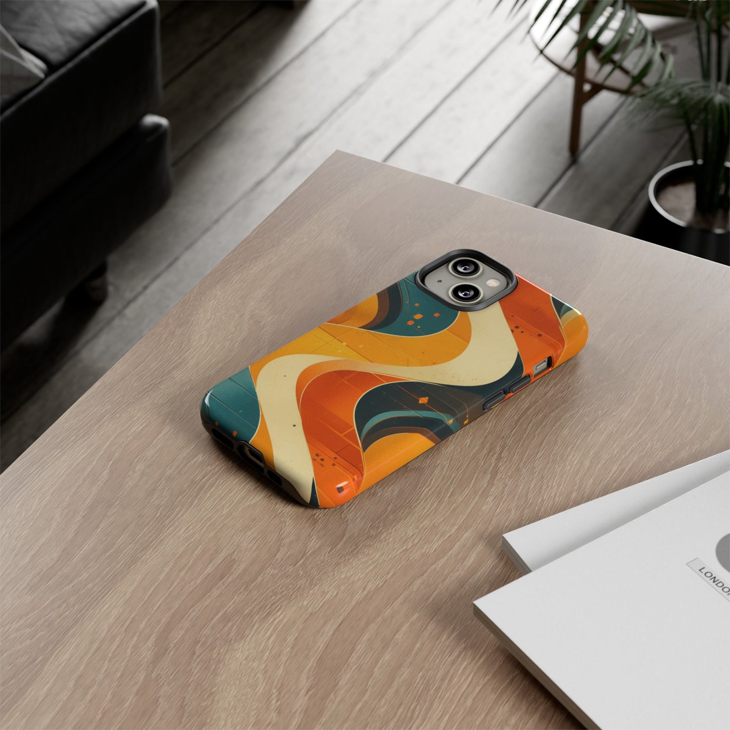 Retro Abstract Staircase iPhone Case / Samsung Case