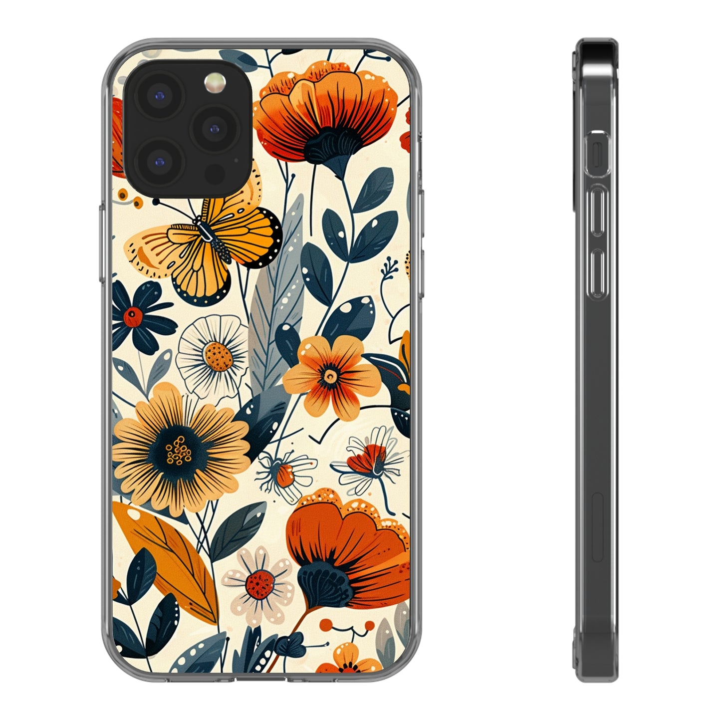 Spring Blooms | Clear iPhone Case / Samsung Case