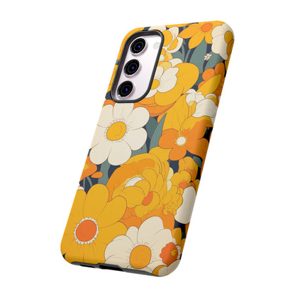 Retro Floral Art iPhone Case / Samsung Case