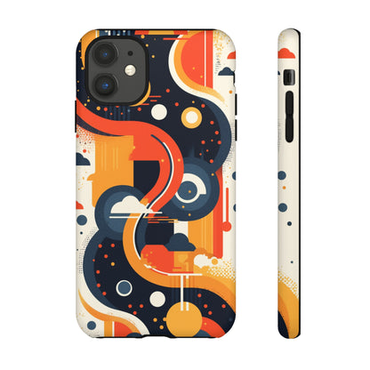 Retro Wandering Roads iPhone Case / Samsung Case