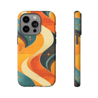 Retro Abstract Staircase iPhone Case / Samsung Case