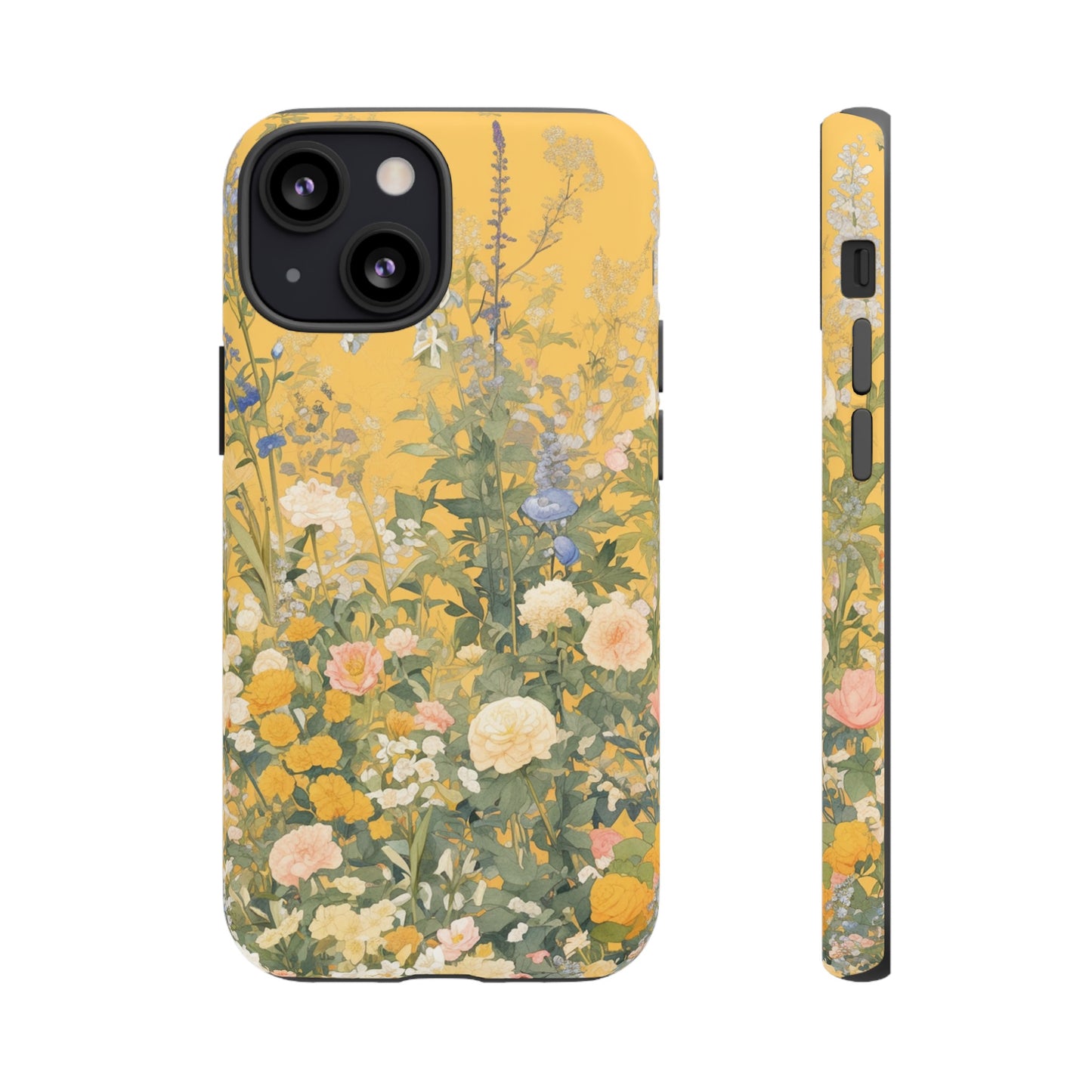 Tall Floral 1970's iPhone Case / Samsung Case