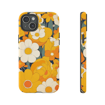 Retro Floral Art iPhone Case / Samsung Case