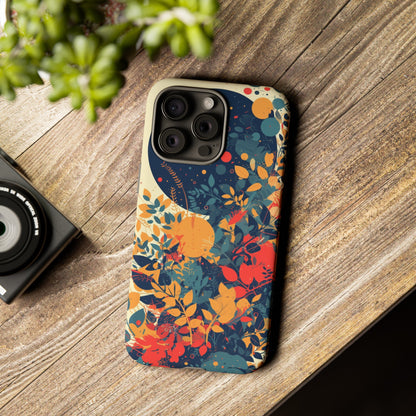 Retro Colorful Floral iPhone Case / Samsung Case