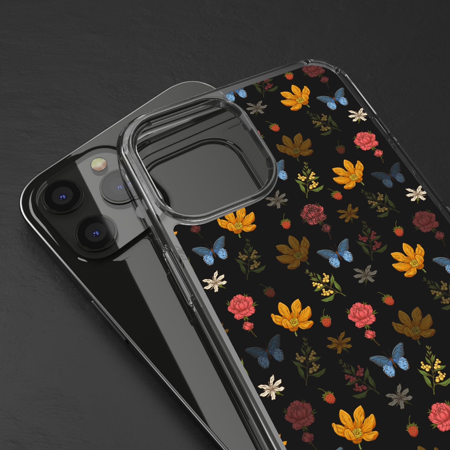 Floral Nature Lovers | Clear iPhone Case / Samsung Case