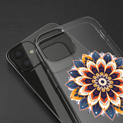 Amber Mandala | Clear iPhone Case / Samsung Case