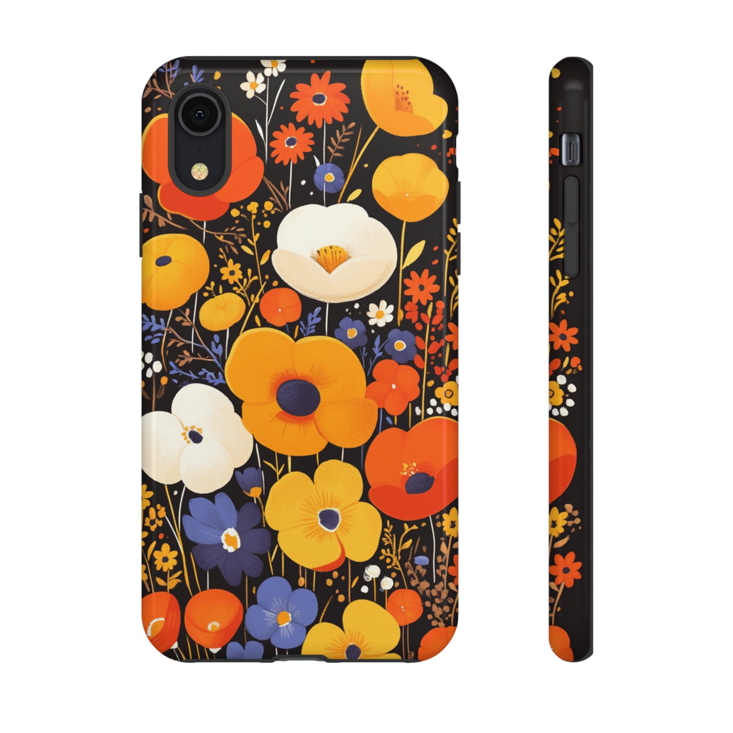 Retro Chaos, Wildflower iPhone Case / Samsung Case, Gift for Floral Lovers, Gift for Her