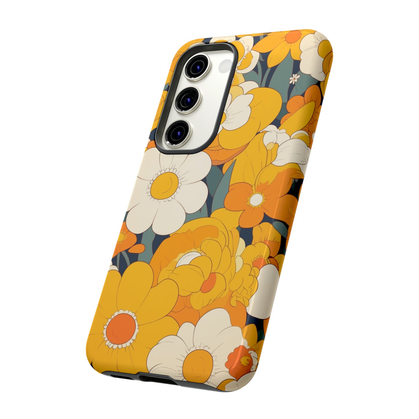 Retro Floral Art iPhone Case / Samsung Case