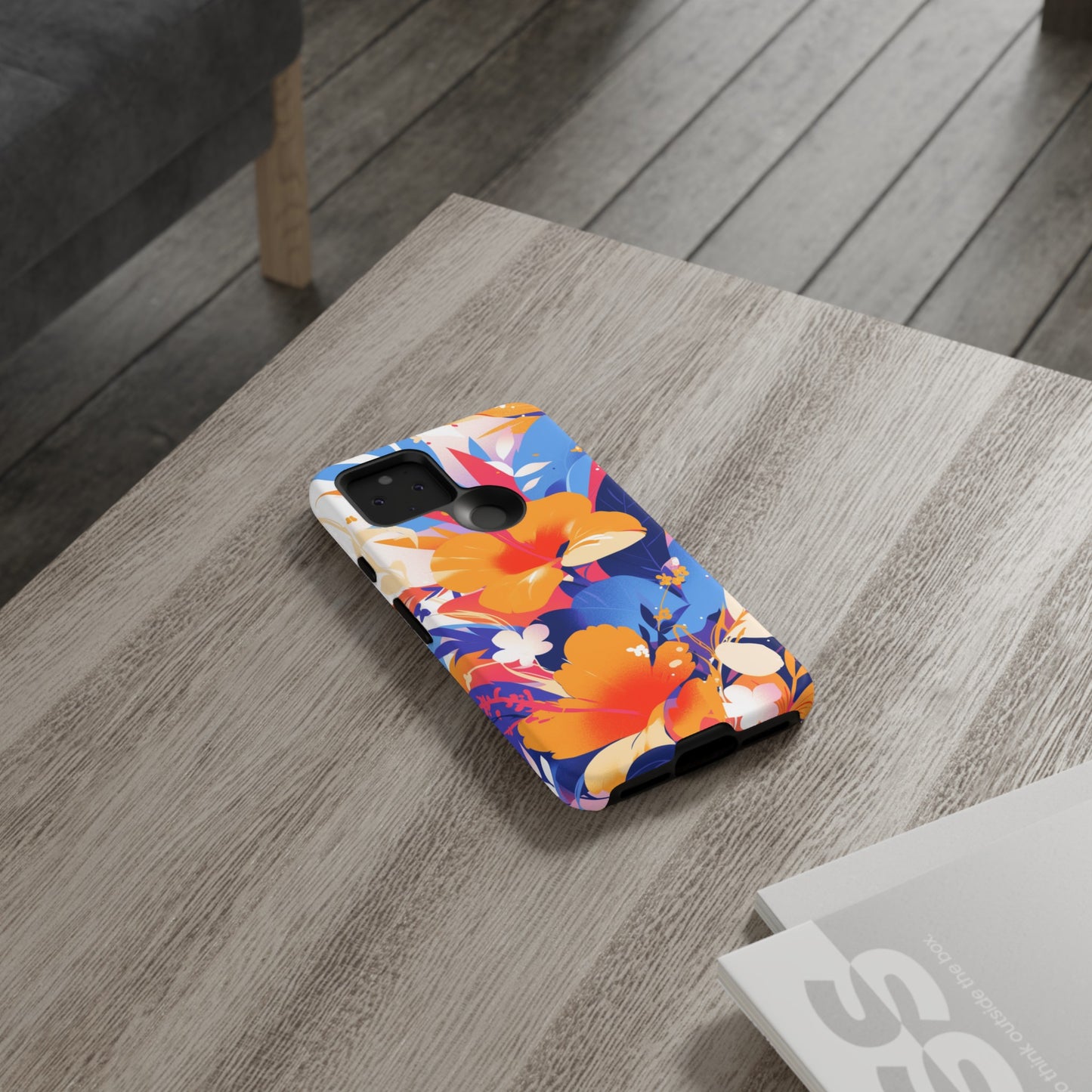 Vintage Abstract Flowers iPhone Case / Samsung Case