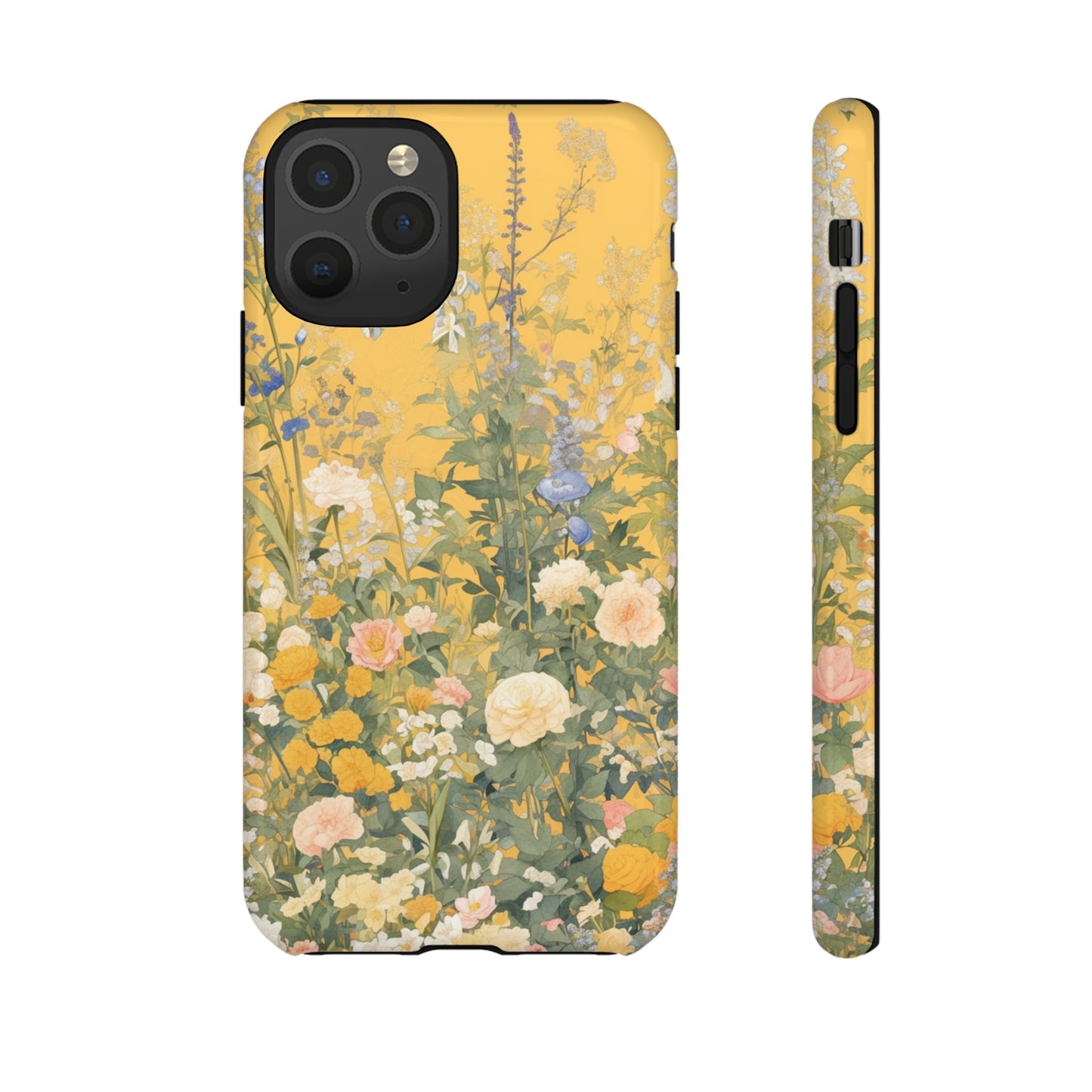 Tall Floral 1970's iPhone Case / Samsung Case