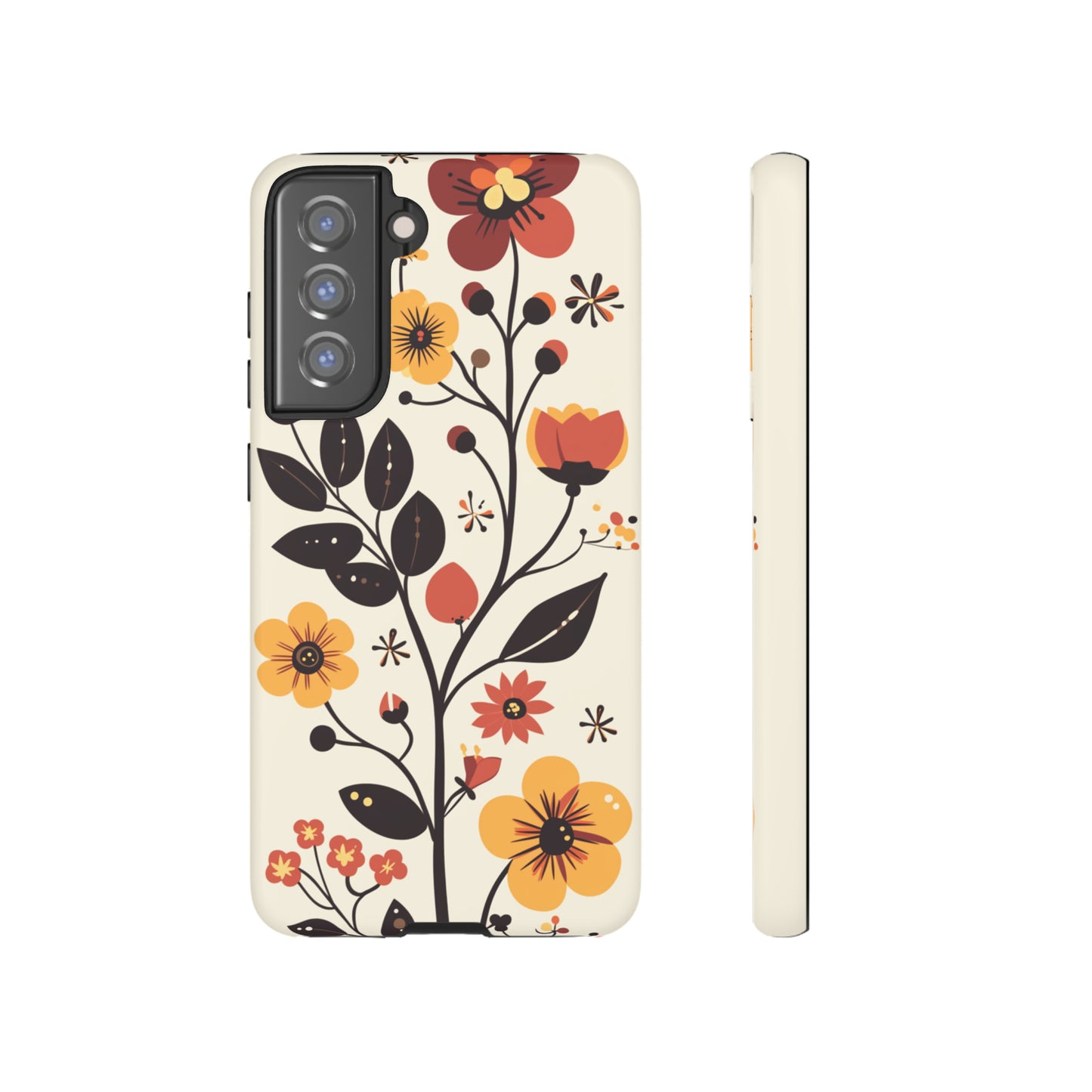 Vector Floral Vines iPhone Case