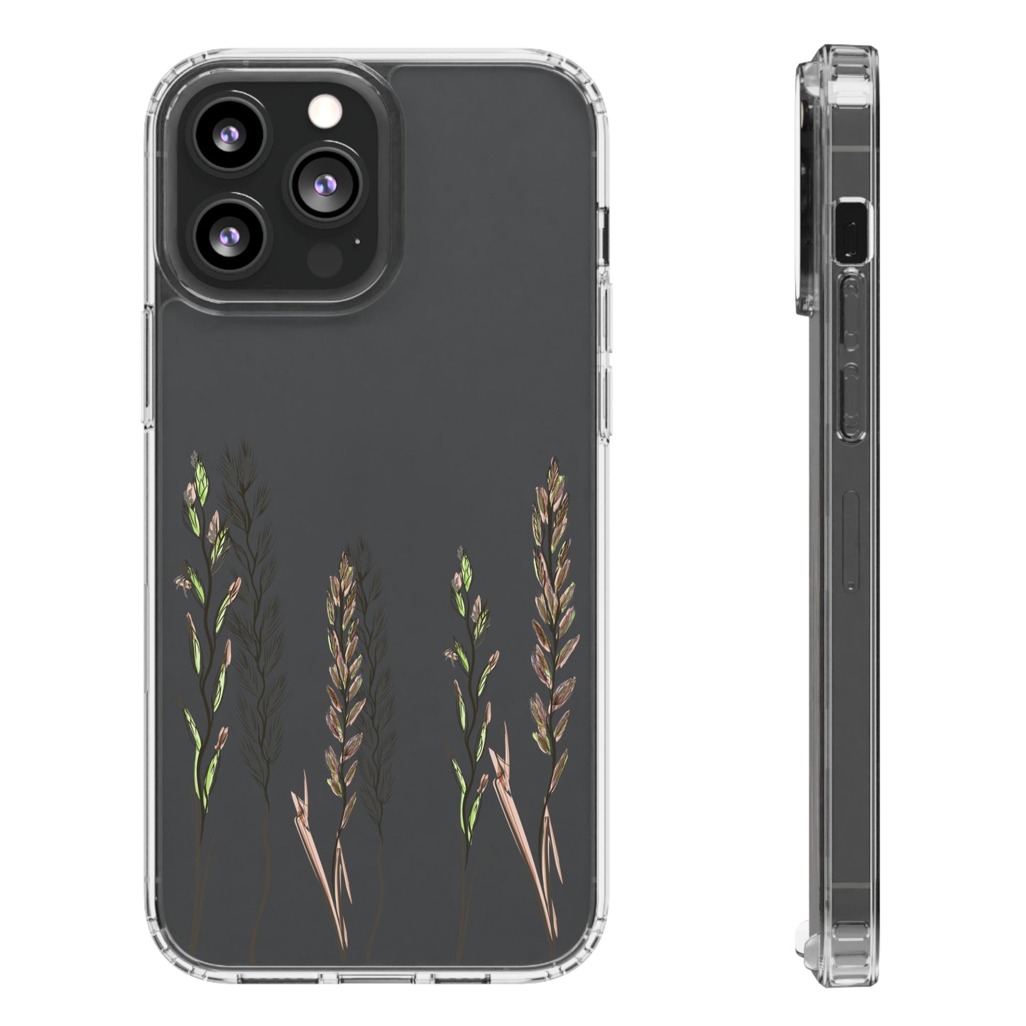 Dried Wildflowers | Clear iPhone Case / Samsung Case