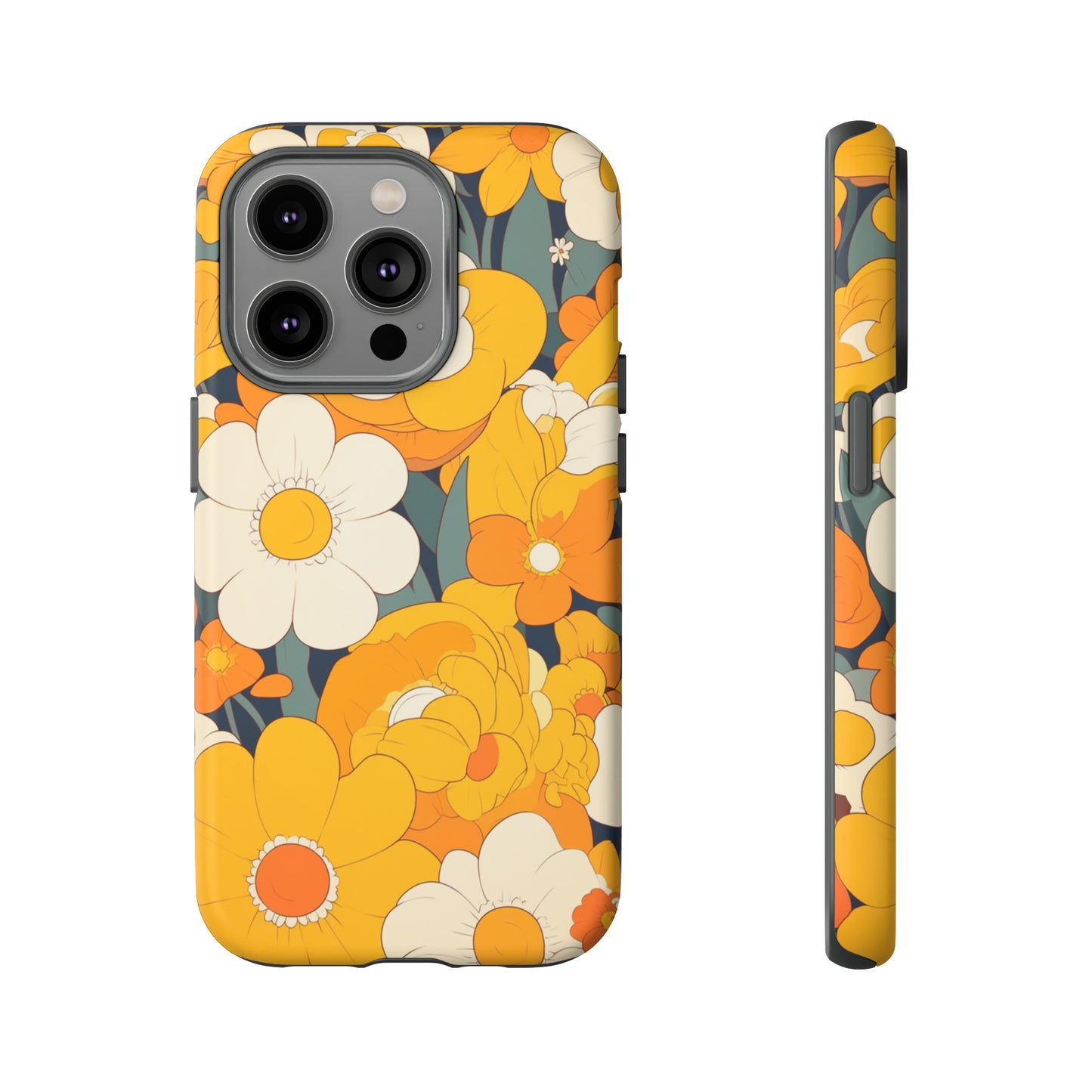 Retro Floral Art iPhone Case / Samsung Case