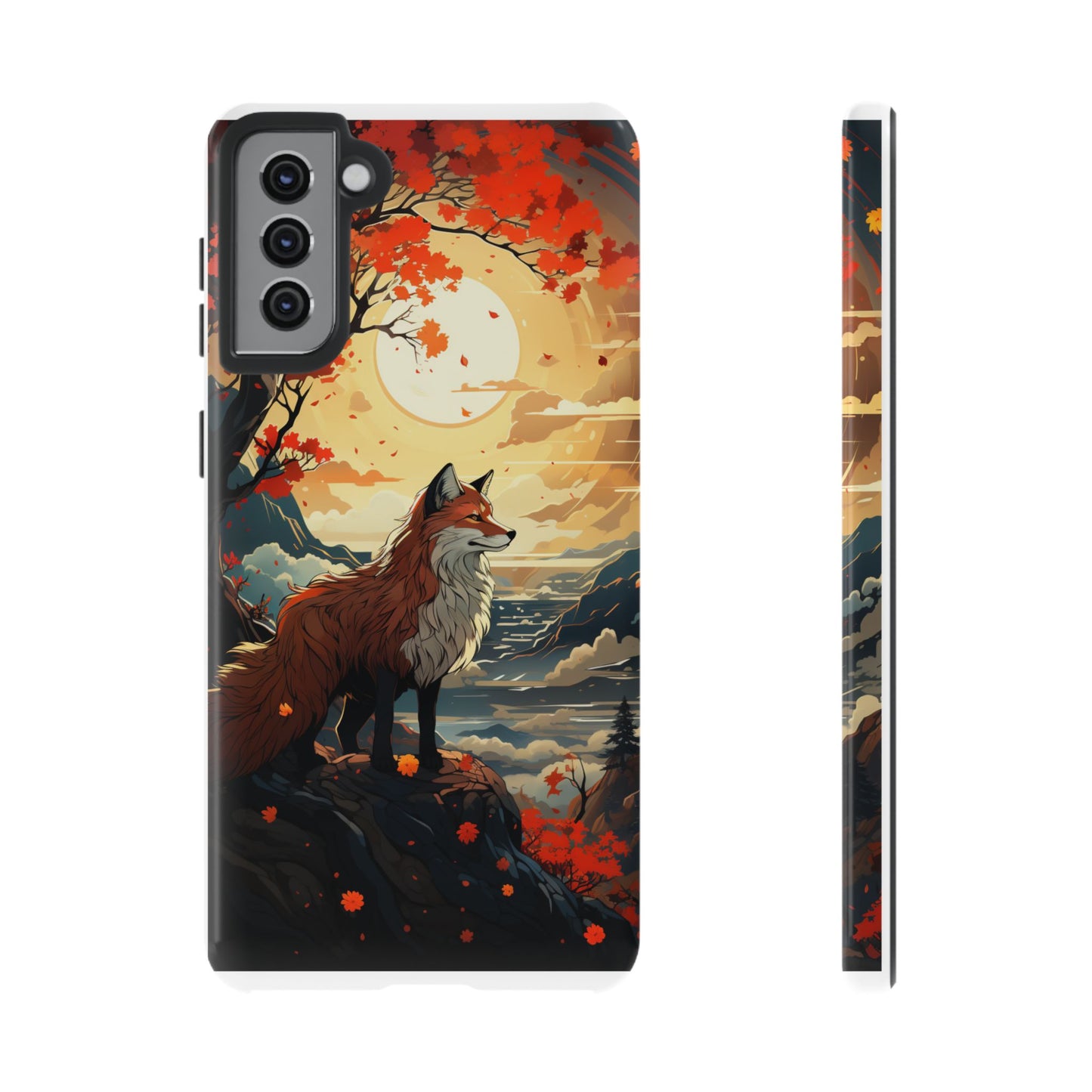 Japanese Wolf Aesthetic Phone Case