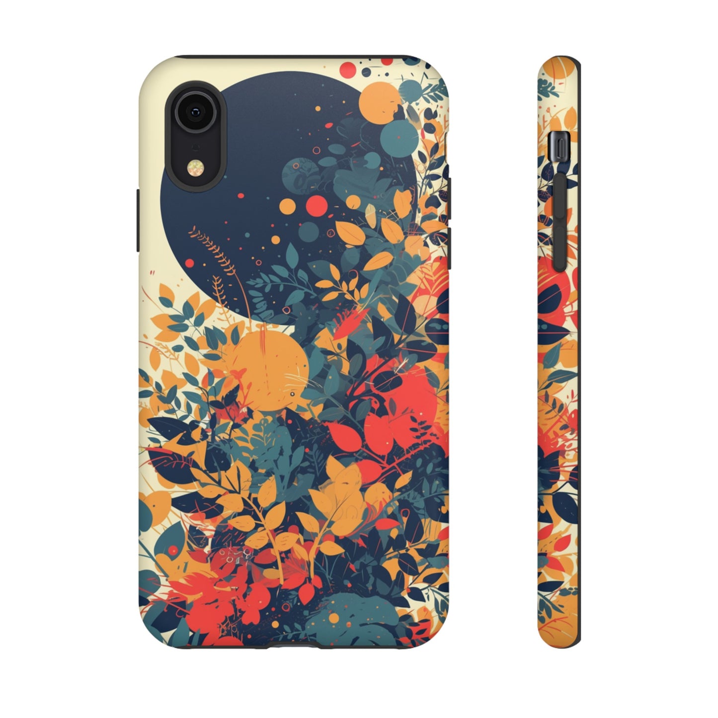 Retro Colorful Floral iPhone Case / Samsung Case